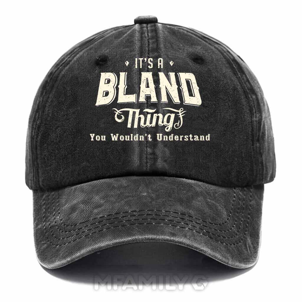 Bland Thing Washed Baseball Cap