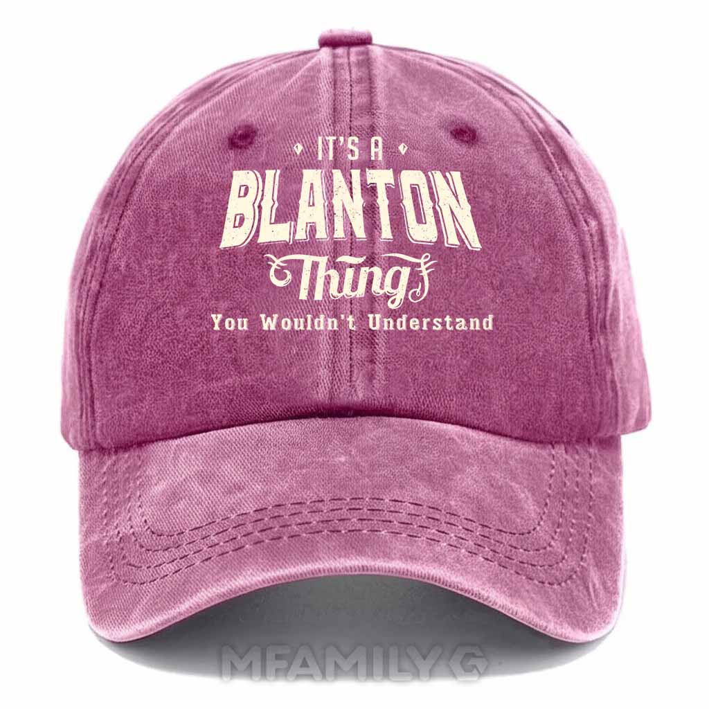Blanton Thing Washed Baseball Cap
