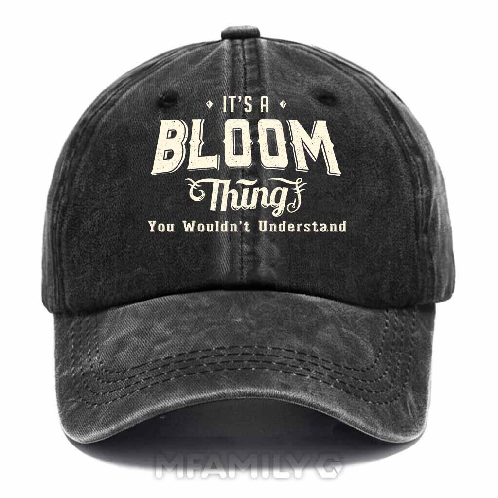 Bloom Thing Washed Baseball Cap
