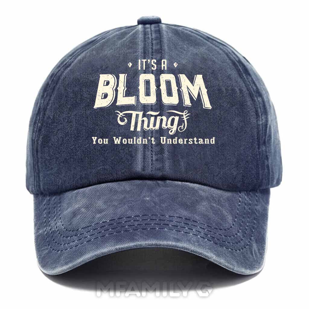 Bloom Thing Washed Baseball Cap