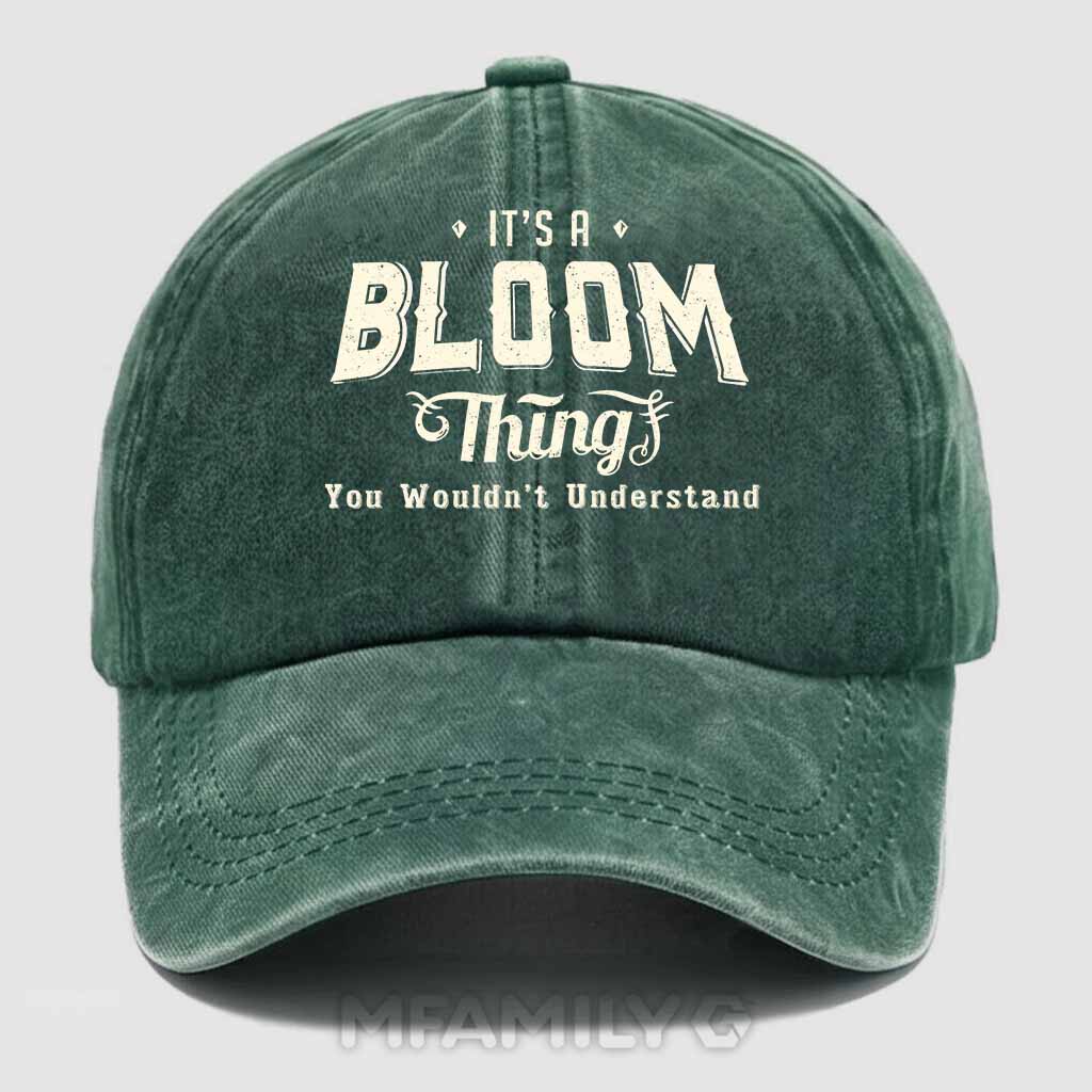 Bloom Thing Washed Baseball Cap