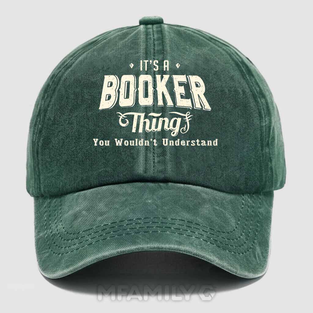 Booker Thing Washed Baseball Cap