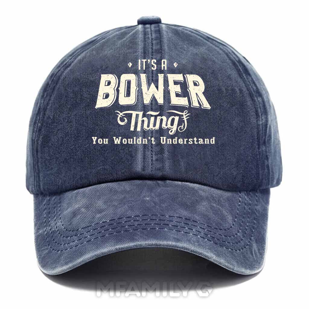 Bower Thing Washed Baseball Cap