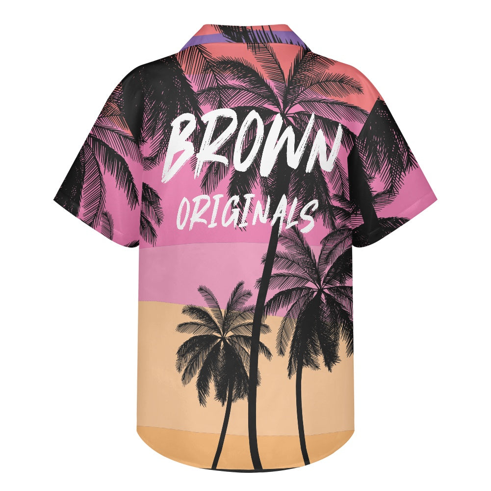 Brown Originals Hawaiian Shirt
