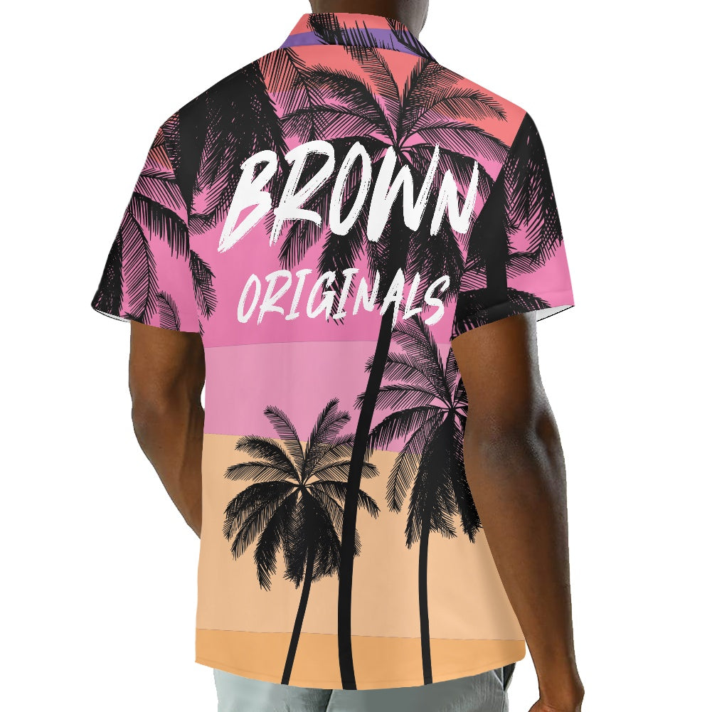 Brown Originals Hawaiian Shirt