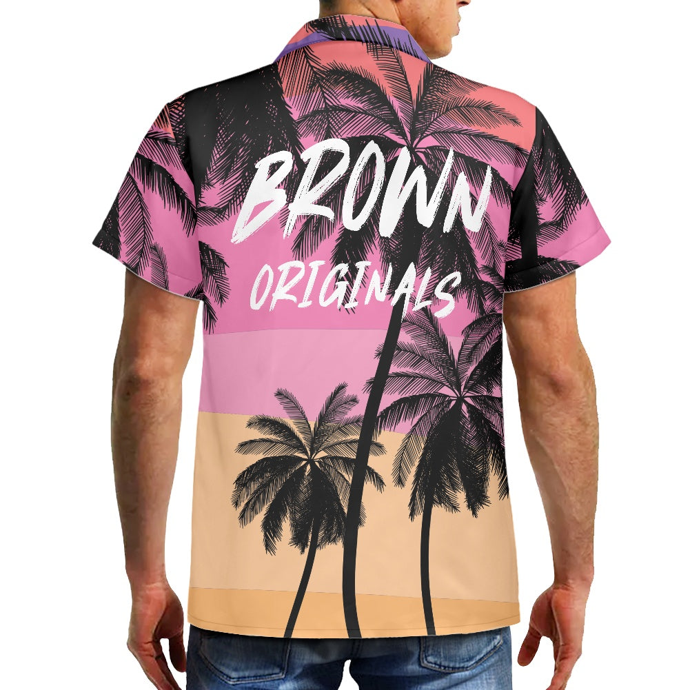 Brown Originals Hawaiian Shirt