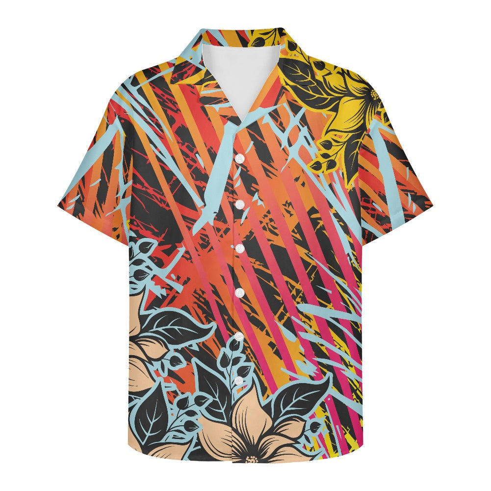 Brown Vibes Tropical Hawaiian Shirt