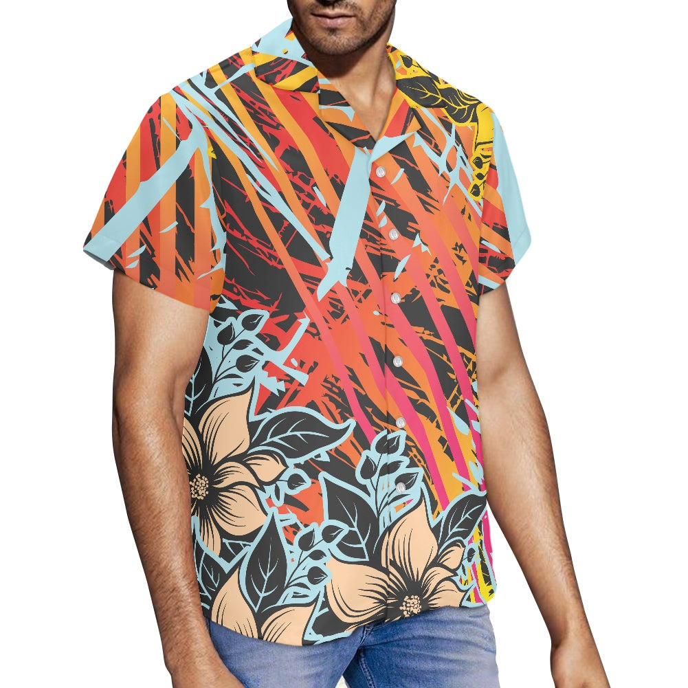 Brown Vibes Tropical Hawaiian Shirt