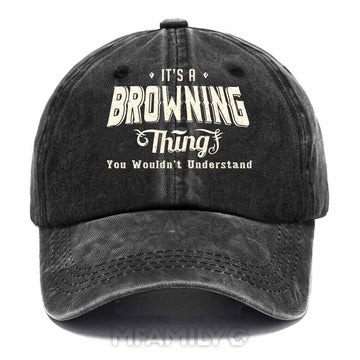 Browning Thing Washed Baseball Cap