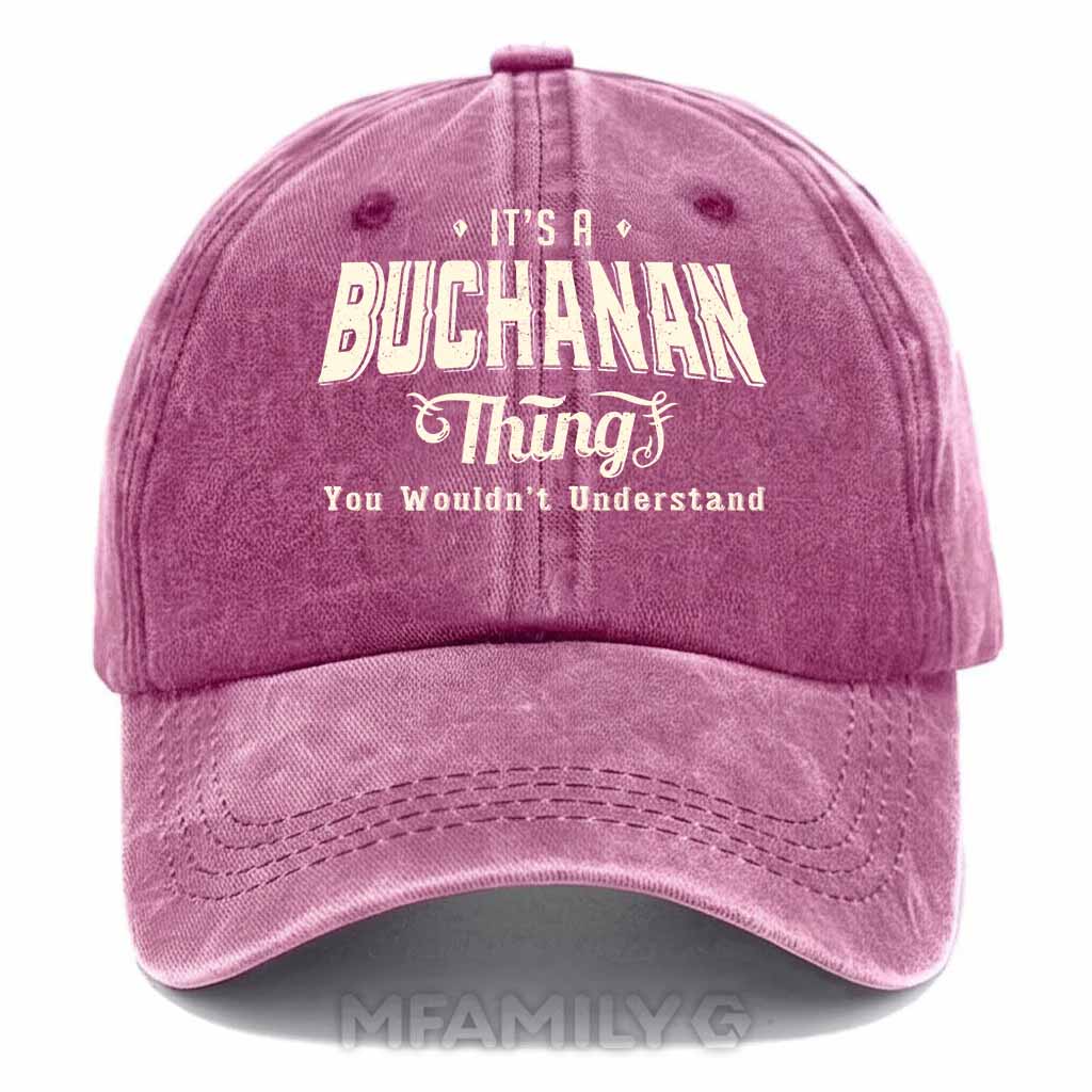Buchanan Thing Washed Baseball Cap