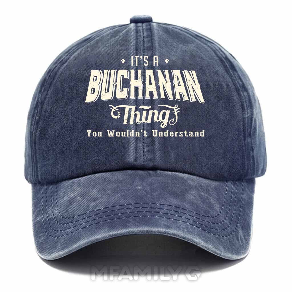 Buchanan Thing Washed Baseball Cap