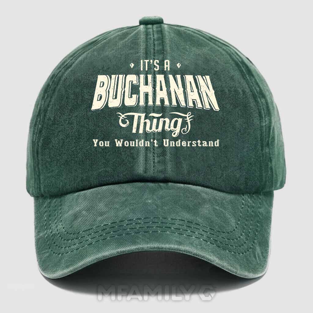 Buchanan Thing Washed Baseball Cap