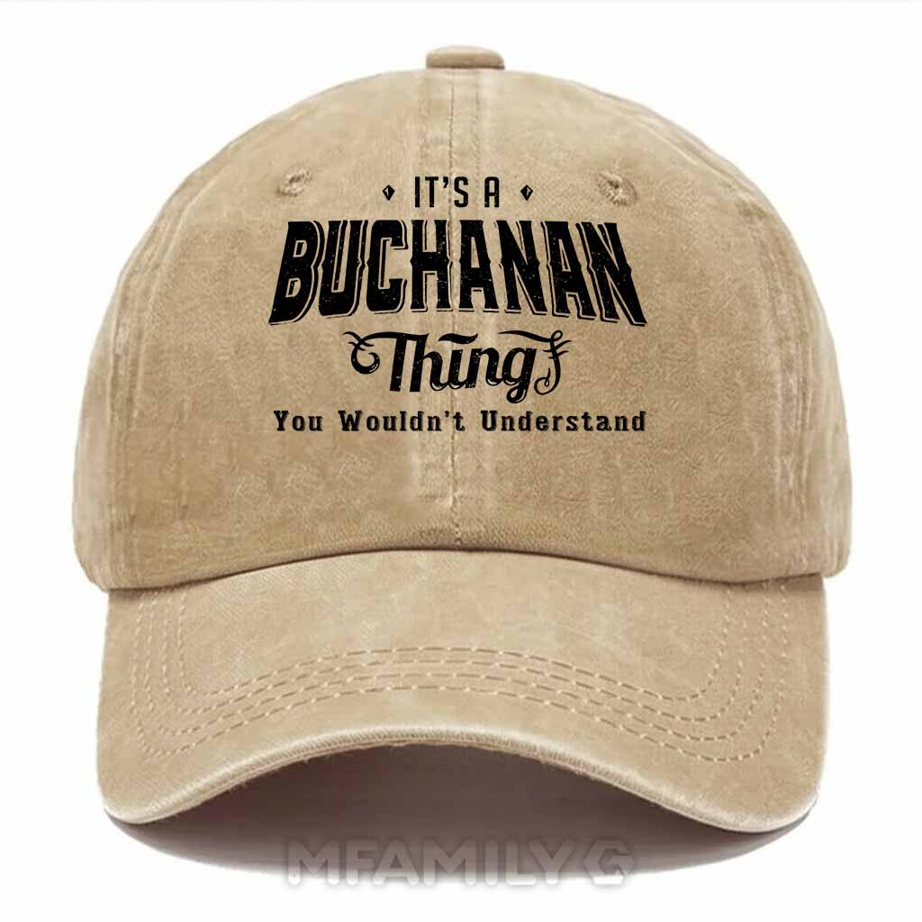 Buchanan Thing Washed Baseball Cap