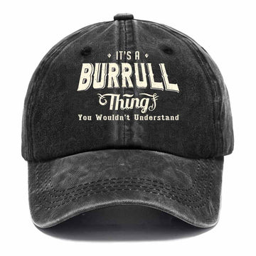Burrull Thing Washed Baseball Cap