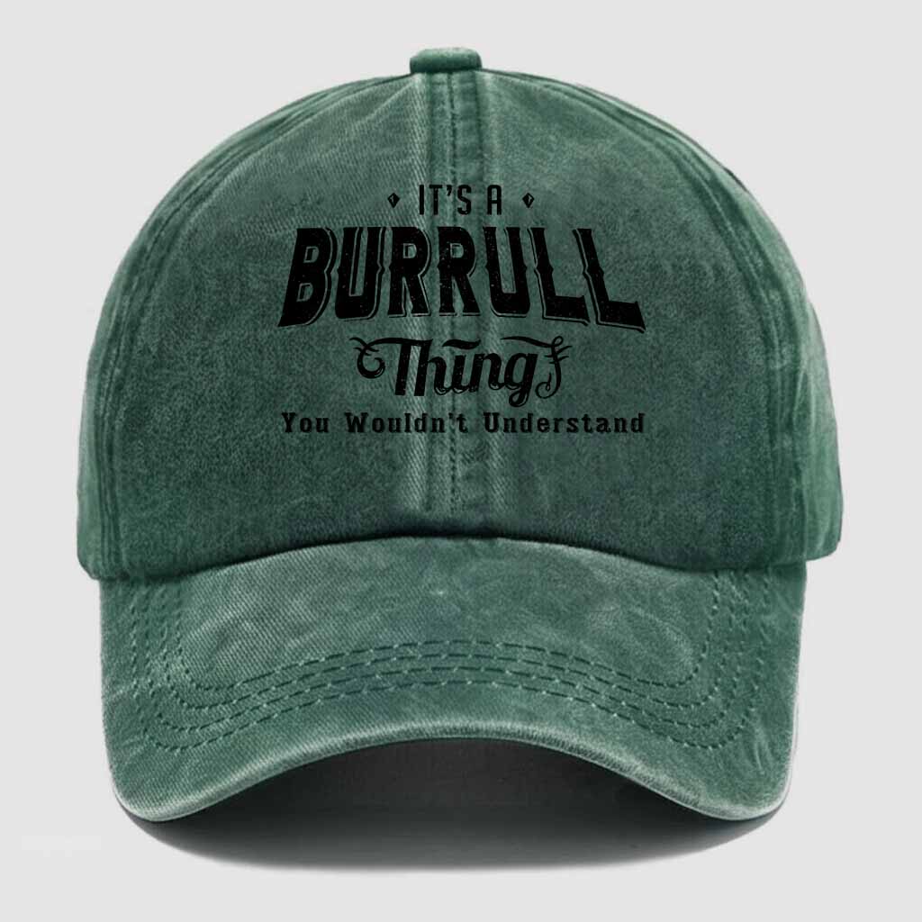 Burrull Thing Washed Baseball Cap