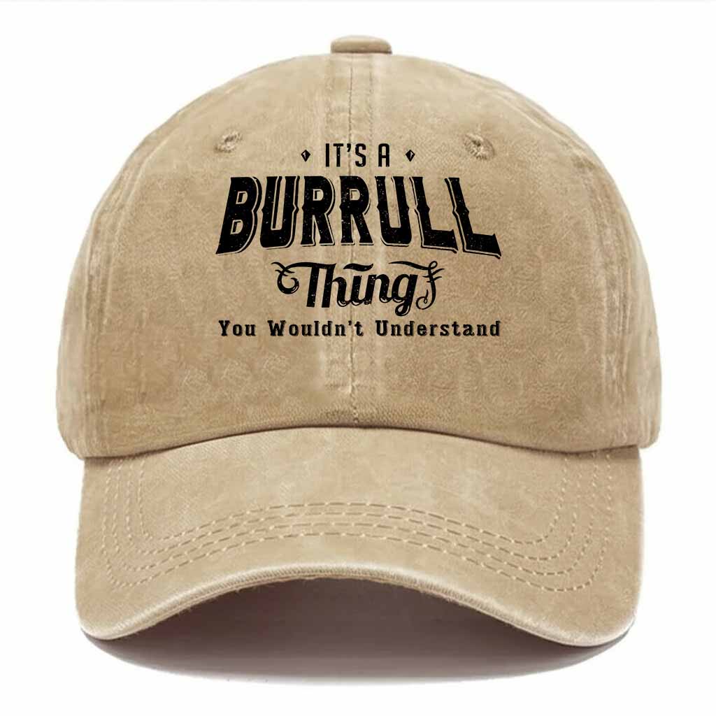 Burrull Thing Washed Baseball Cap