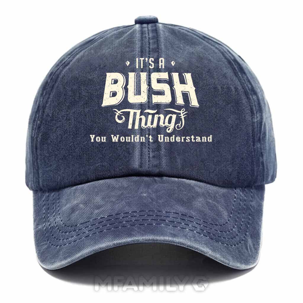 Bush Thing Washed Baseball Cap