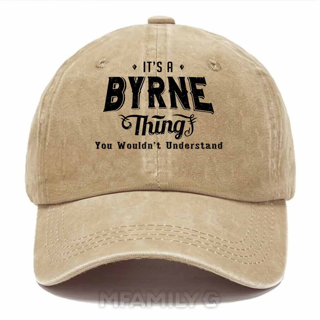 Byrne Thing Washed Baseball Cap