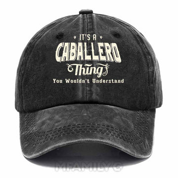 Caballero Thing Washed Baseball Cap