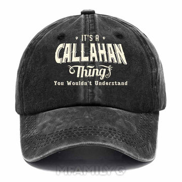 Callahan Thing Washed Baseball Cap