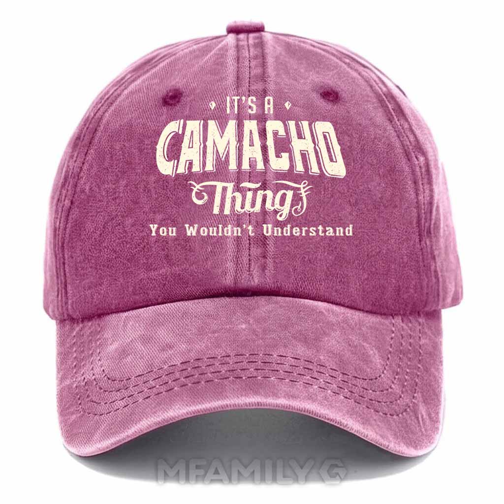 Camacho Thing Washed Baseball Cap