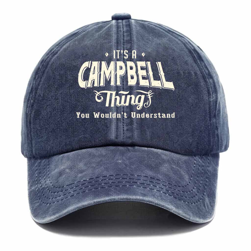 Campbell Thing Washed Baseball Cap