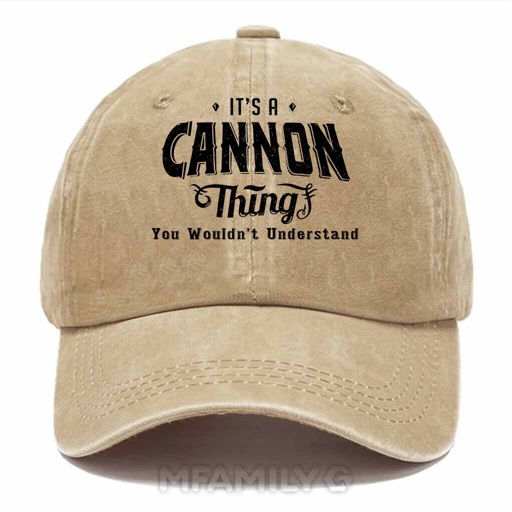 Cannon Thing Washed Baseball Cap