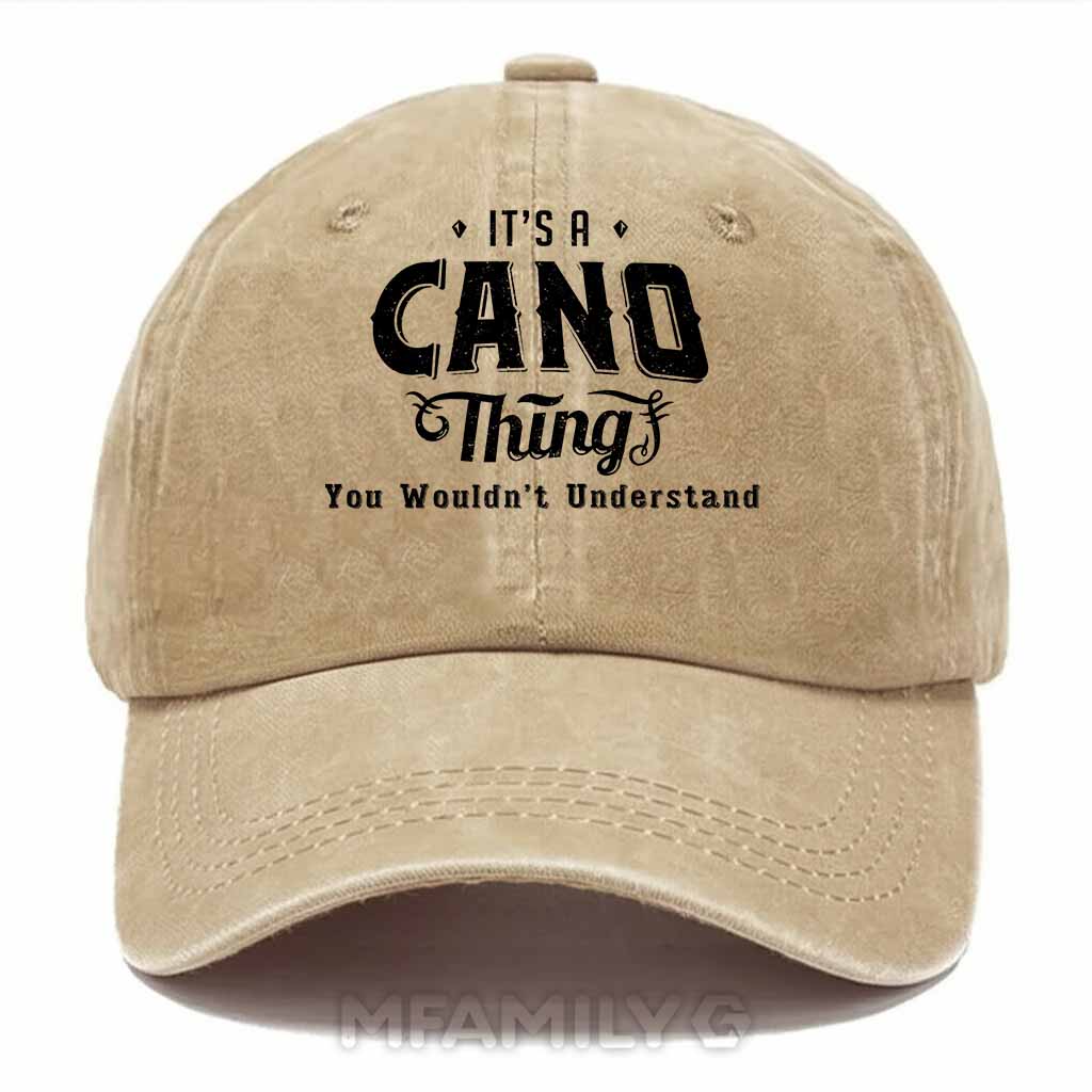 Cano Thing Washed Baseball Cap