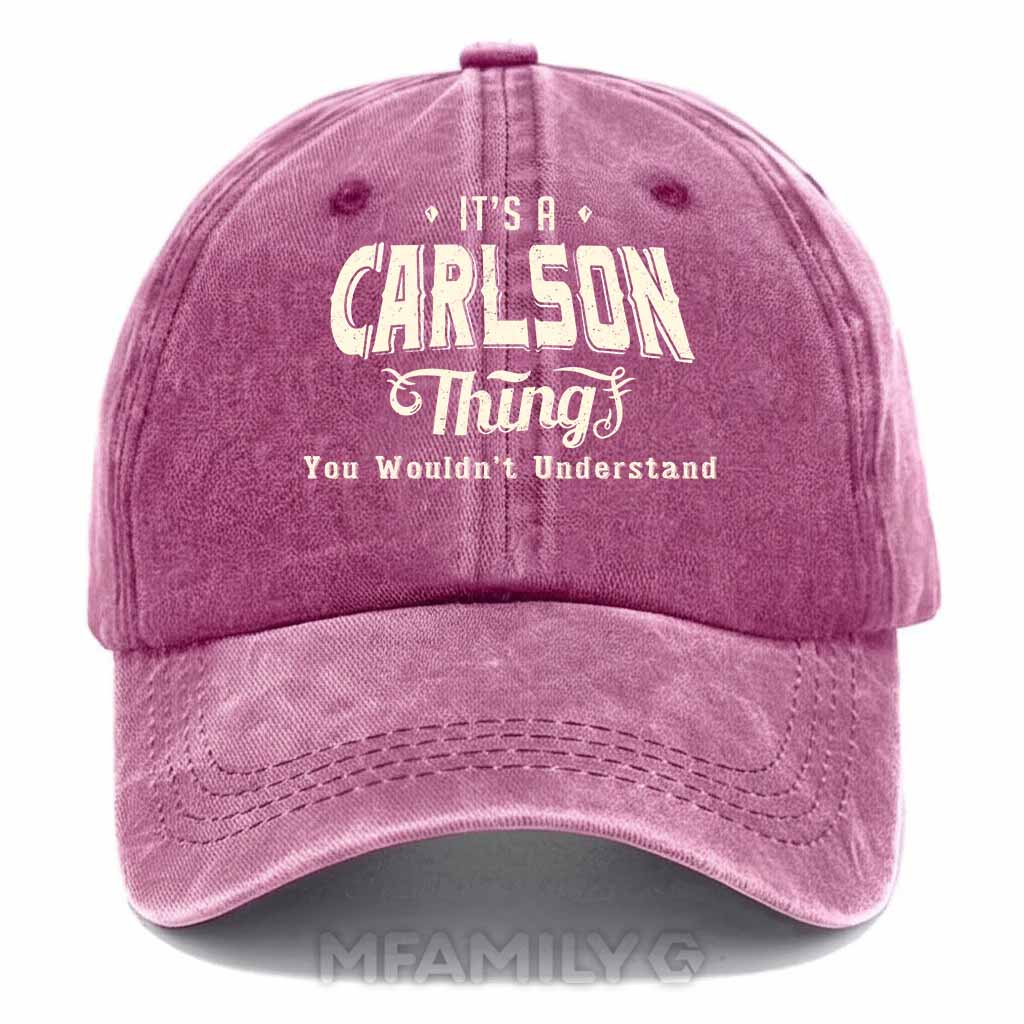 Carlson Thing Washed Baseball Cap