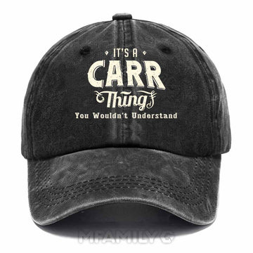 Carr Thing Washed Baseball Cap