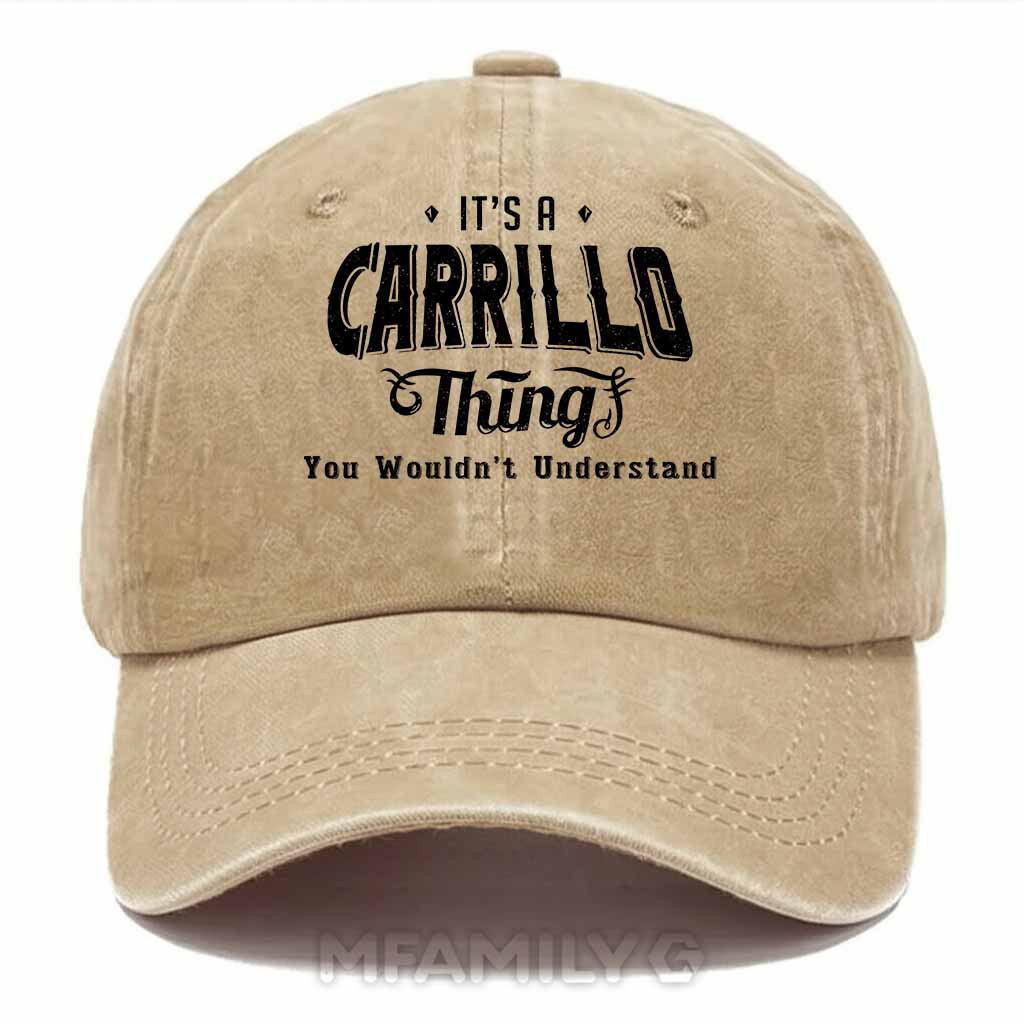 Carrillo Thing Washed Baseball Cap