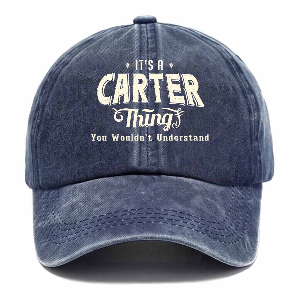 Carter Thing Washed Baseball Cap
