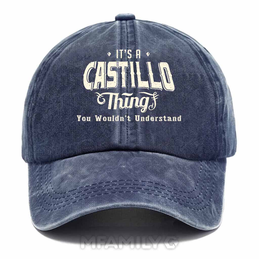 Castillo Thing Washed Baseball Cap