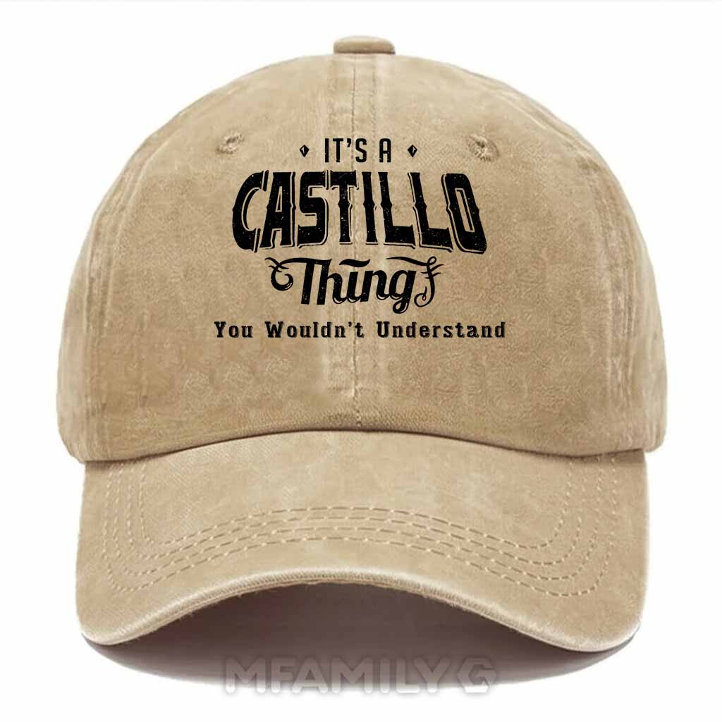 Castillo Thing Washed Baseball Cap