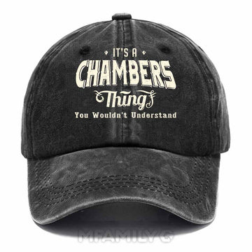 Chambers Thing Washed Baseball Cap