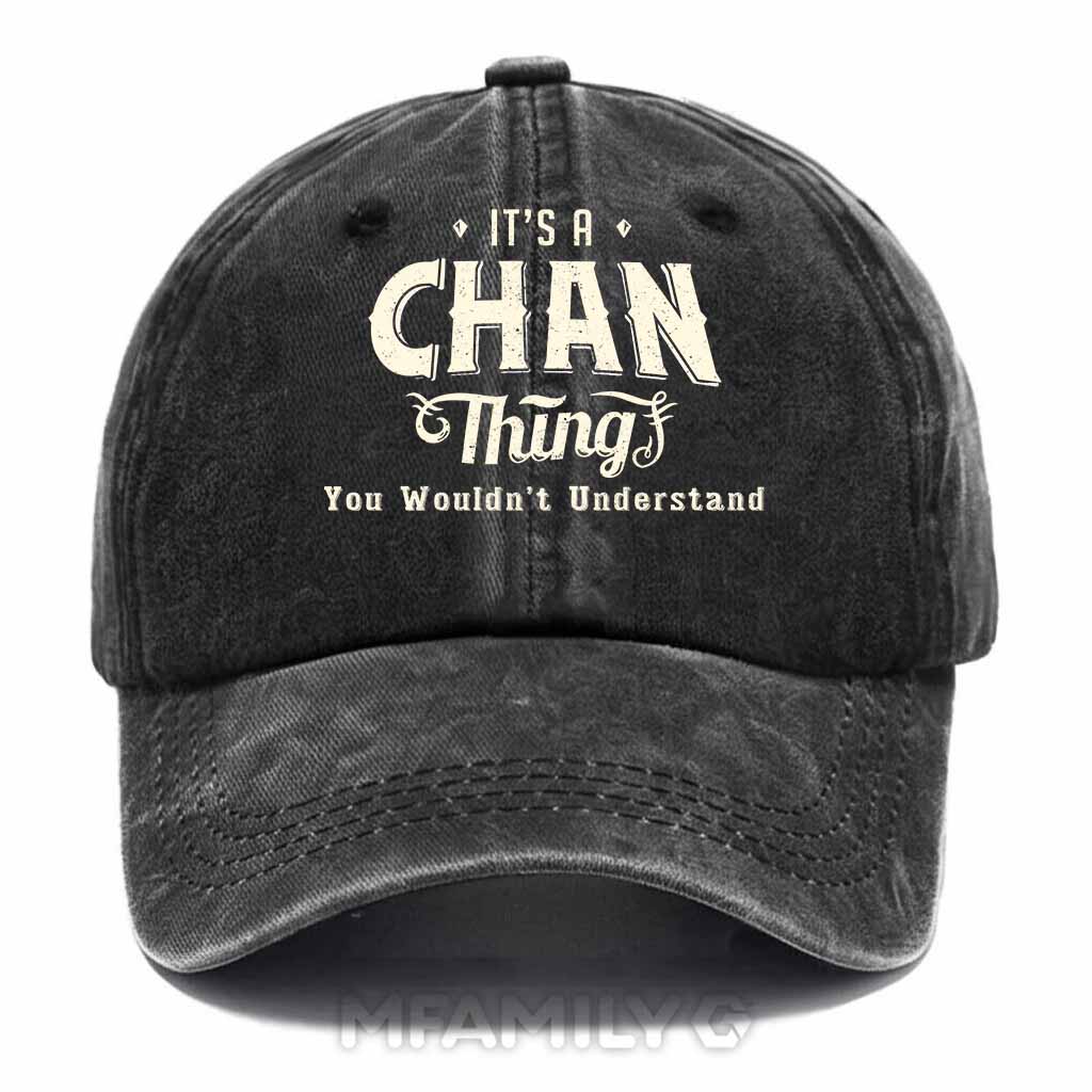 Chan Thing Washed Baseball Cap
