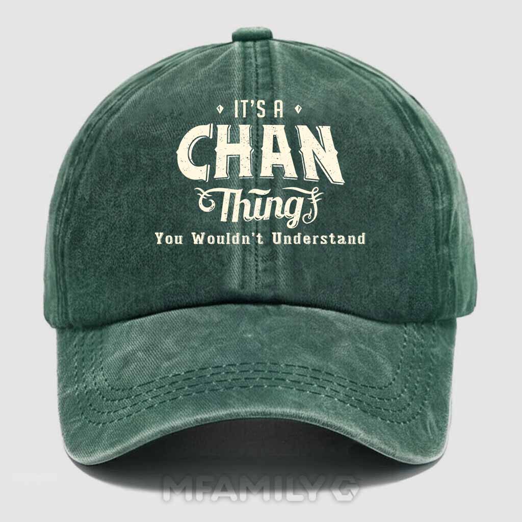 Chan Thing Washed Baseball Cap