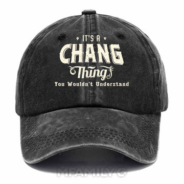 Chang Thing Washed Baseball Cap