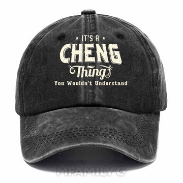 Cheng Thing Washed Baseball Cap