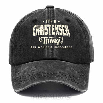 Christensen Thing Washed Baseball Cap