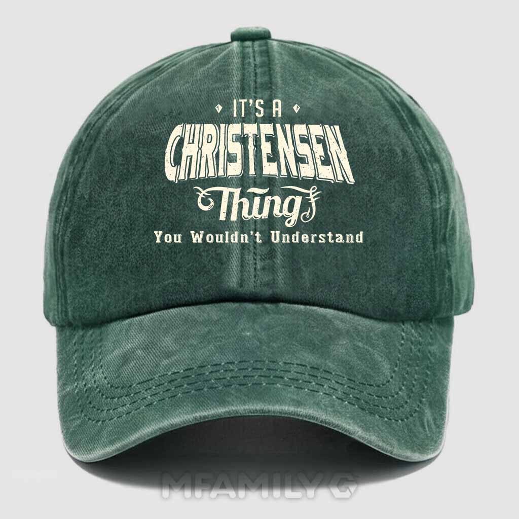 Christensen Thing Washed Baseball Cap