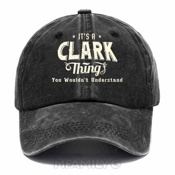 Clark Thing Washed Baseball Cap