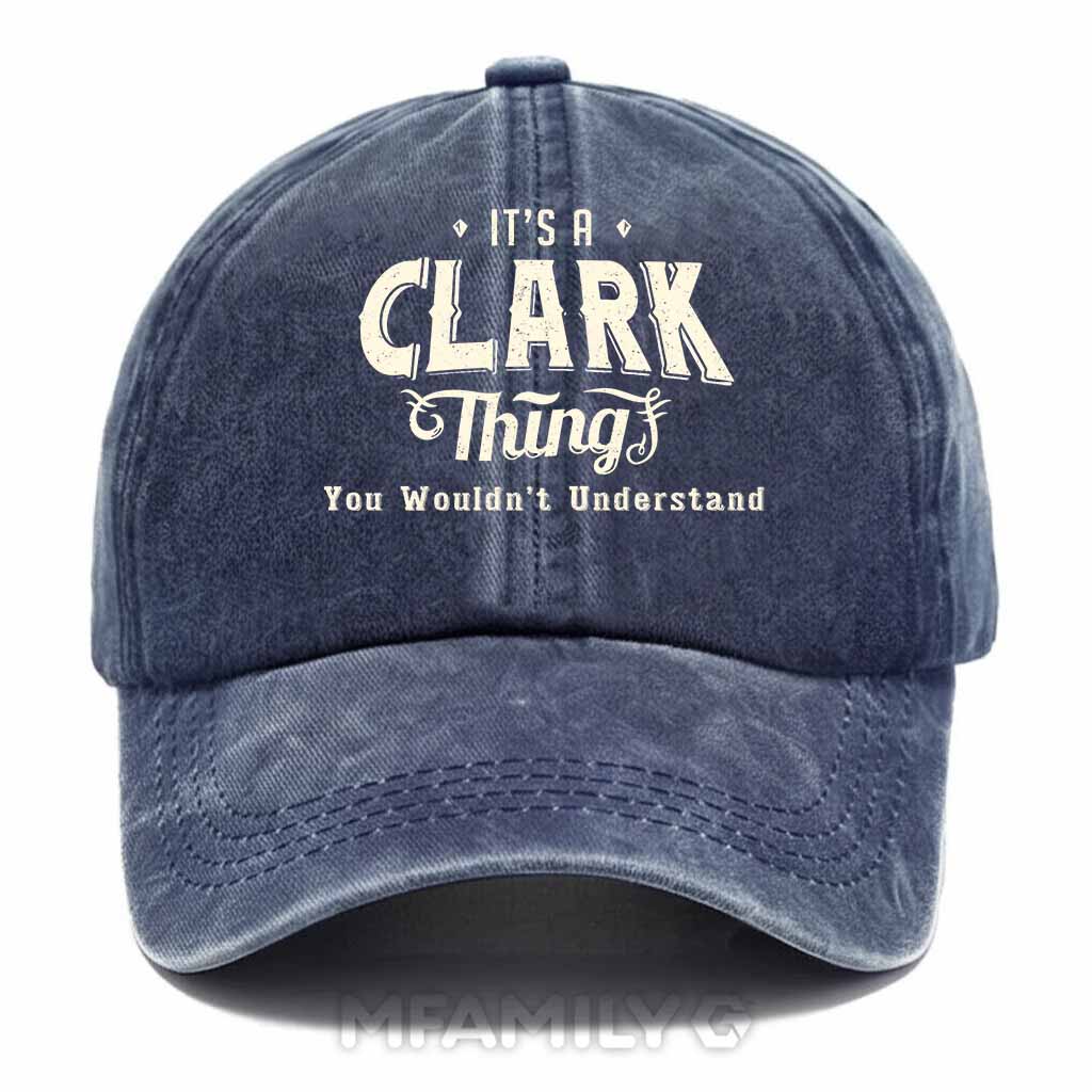Clark Thing Washed Baseball Cap