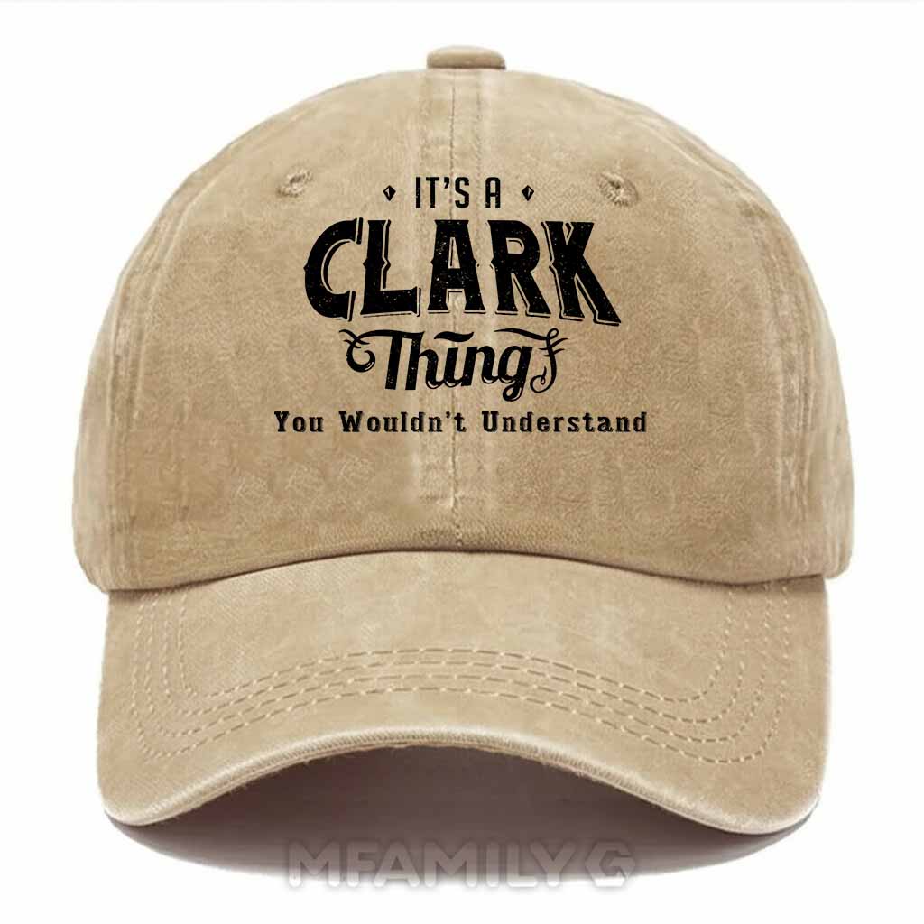 Clark Thing Washed Baseball Cap
