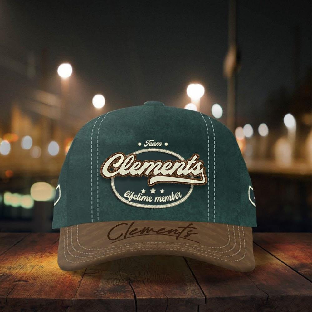 Clements Vintage Lifetime Member Baseball Cap