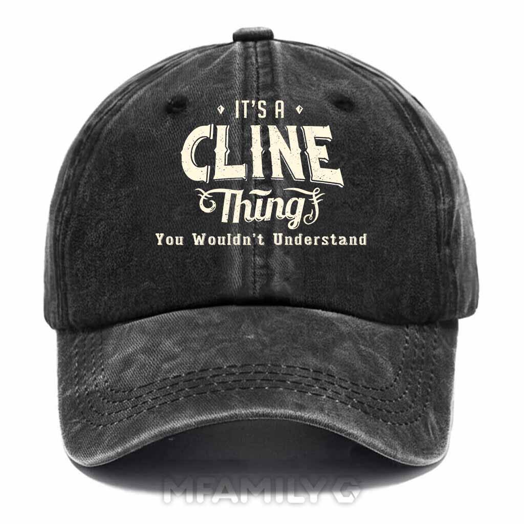 Cline Thing Washed Baseball Cap