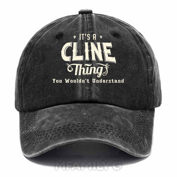 Cline Thing Washed Baseball Cap