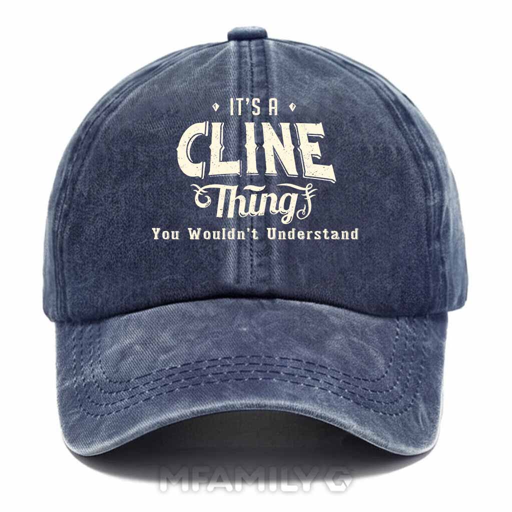 Cline Thing Washed Baseball Cap