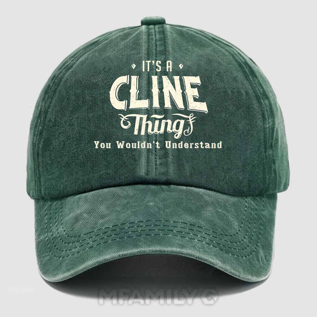 Cline Thing Washed Baseball Cap