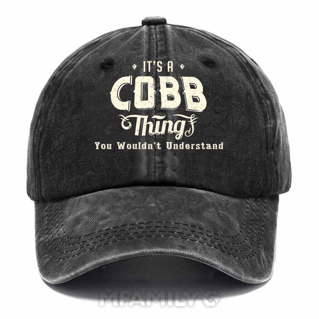 Cobb Thing Washed Baseball Cap